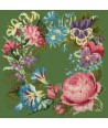 Elizabeth Bradley, Victorian Flowers, SUMMER WREATH - 16x16 pollici Elizabeth Bradley - 6