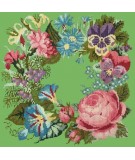 Elizabeth Bradley, Victorian Flowers, SUMMER WREATH - 16x16 pollici Elizabeth Bradley - 7