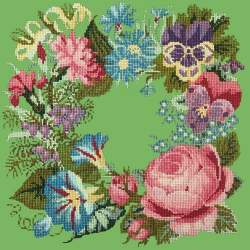 Elizabeth Bradley, Victorian Flowers, SUMMER WREATH - 16x16 pollici Elizabeth Bradley - 7