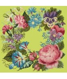 Elizabeth Bradley, Victorian Flowers, SUMMER WREATH - 16x16 pollici Elizabeth Bradley - 8