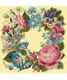 Elizabeth Bradley, Victorian Flowers, SUMMER WREATH - 16x16 pollici Elizabeth Bradley - 10