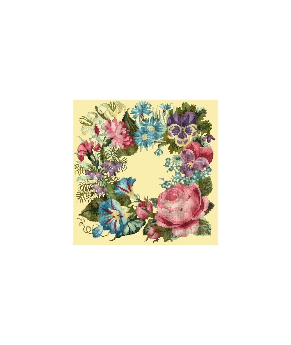 Elizabeth Bradley, Victorian Flowers, SUMMER WREATH - 16x16 pollici Elizabeth Bradley - 10