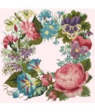 Elizabeth Bradley, Victorian Flowers, SUMMER WREATH - 16x16 pollici Elizabeth Bradley - 12