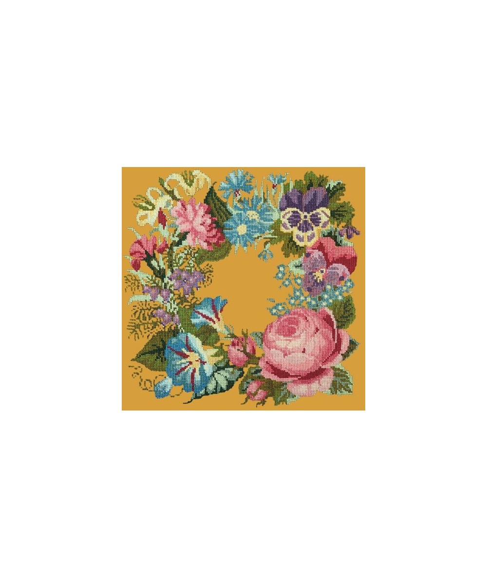 Elizabeth Bradley, Victorian Flowers, SUMMER WREATH - 16x16 pollici Elizabeth Bradley - 13