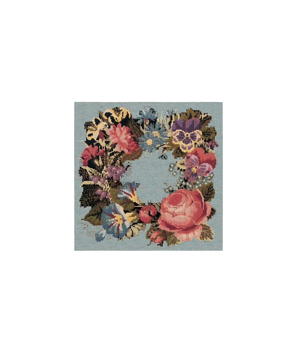Elizabeth Bradley, Victorian Flowers, SUMMER WREATH - 16x16 pollici Elizabeth Bradley - 14