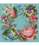 Elizabeth Bradley, Victorian Flowers, SUMMER WREATH - 16x16 pollici Elizabeth Bradley - 15