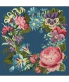 Elizabeth Bradley, Victorian Flowers, SUMMER WREATH - 16x16 pollici Elizabeth Bradley - 16