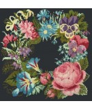 Elizabeth Bradley, Victorian Flowers, SUMMER WREATH - 16x16 pollici Elizabeth Bradley - 18