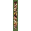 Elizabeth Bradley, Bell Pulls, MIDWINTER BELL PULL - 46x6 pollici Elizabeth Bradley - 6