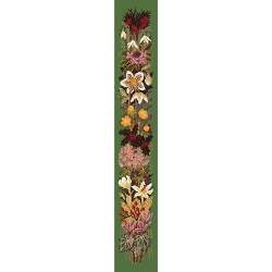 Elizabeth Bradley, Bell Pulls, MIDWINTER BELL PULL - 46x6 pollici Elizabeth Bradley - 6