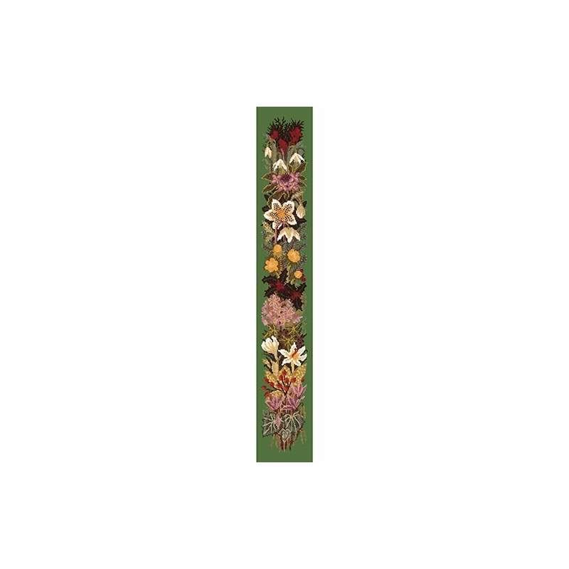 Elizabeth Bradley, Bell Pulls, MIDWINTER BELL PULL - 46x6 pollici Elizabeth Bradley - 6 Elizabeth Bradley, Bell Pulls, MIDWINTER BELL PULL - 46x6 pollici Elizabeth Bradley - 6