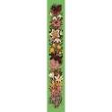 Elizabeth Bradley, Bell Pulls, MIDWINTER BELL PULL - 46x6 pollici Elizabeth Bradley - 7
