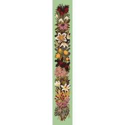 Elizabeth Bradley, Bell Pulls, MIDWINTER BELL PULL - 46x6 pollici Elizabeth Bradley - 9