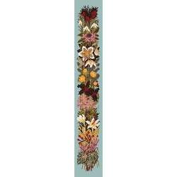 Elizabeth Bradley, Bell Pulls, MIDWINTER BELL PULL - 46x6 pollici Elizabeth Bradley - 14