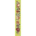 Elizabeth Bradley, Bell Pulls, VICTORIAN FLOWER BELL PULL - 46x6 pollici Elizabeth Bradley - 8