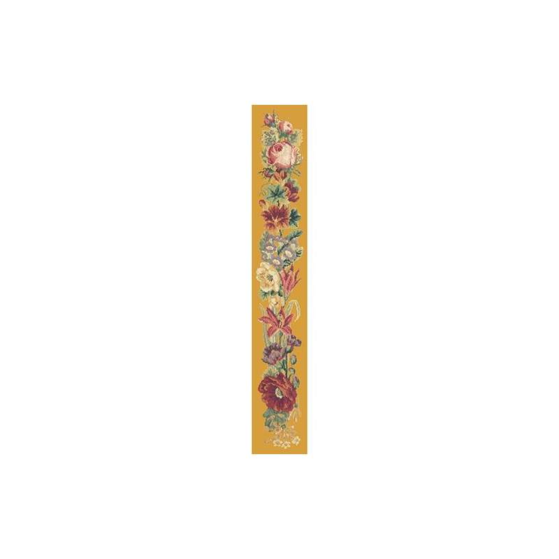 Elizabeth Bradley, Bell Pulls, VICTORIAN FLOWER BELL PULL - 46x6 pollici Elizabeth Bradley - 13 Elizabeth Bradley, Bell Pulls, VICTORIAN FLOWER BELL PULL - 46x6 pollici Elizabeth Bradley - 13