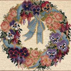 Elizabeth Bradley, Floribunda, GARLAND OF PANSIES - 12x12 pollici Elizabeth Bradley - 1