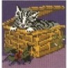 Elizabeth Bradley, Mini Kits, CHRISTMAS KITTEN - 6x6 pollici Elizabeth Bradley - 1