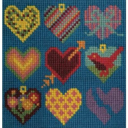 Elizabeth Bradley, Mini Kits, HEARTS - 6x6 pollici Elizabeth Bradley - 1