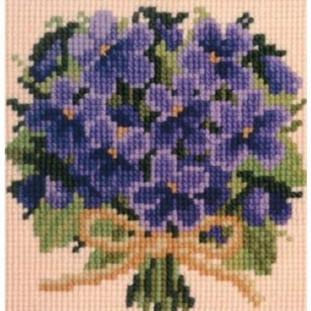 Elizabeth Bradley, Mini Kits, POSY OF VIOLETS - 6x6 pollici Elizabeth Bradley - 1