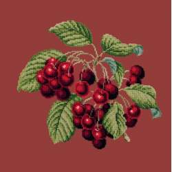Elizabeth Bradley, Botanical Fruits, CHERRIES - 16x16 pollici Elizabeth Bradley - 5