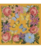 Elizabeth Bradley, Floribunda, CLEMATIS ROSE AND BUTTERFLY - 12x12 pollici Elizabeth Bradley - 13