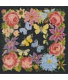 Elizabeth Bradley, Floribunda, CLEMATIS ROSE AND BUTTERFLY - 12x12 pollici Elizabeth Bradley - 18