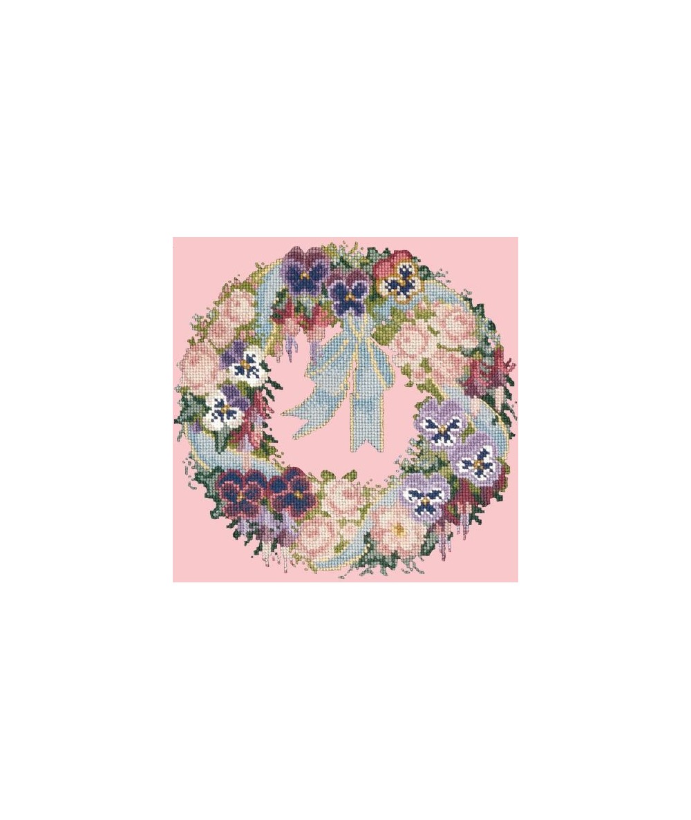 Elizabeth Bradley, Floribunda, GARLAND OF PANSIES - 12x12 pollici Elizabeth Bradley - 2