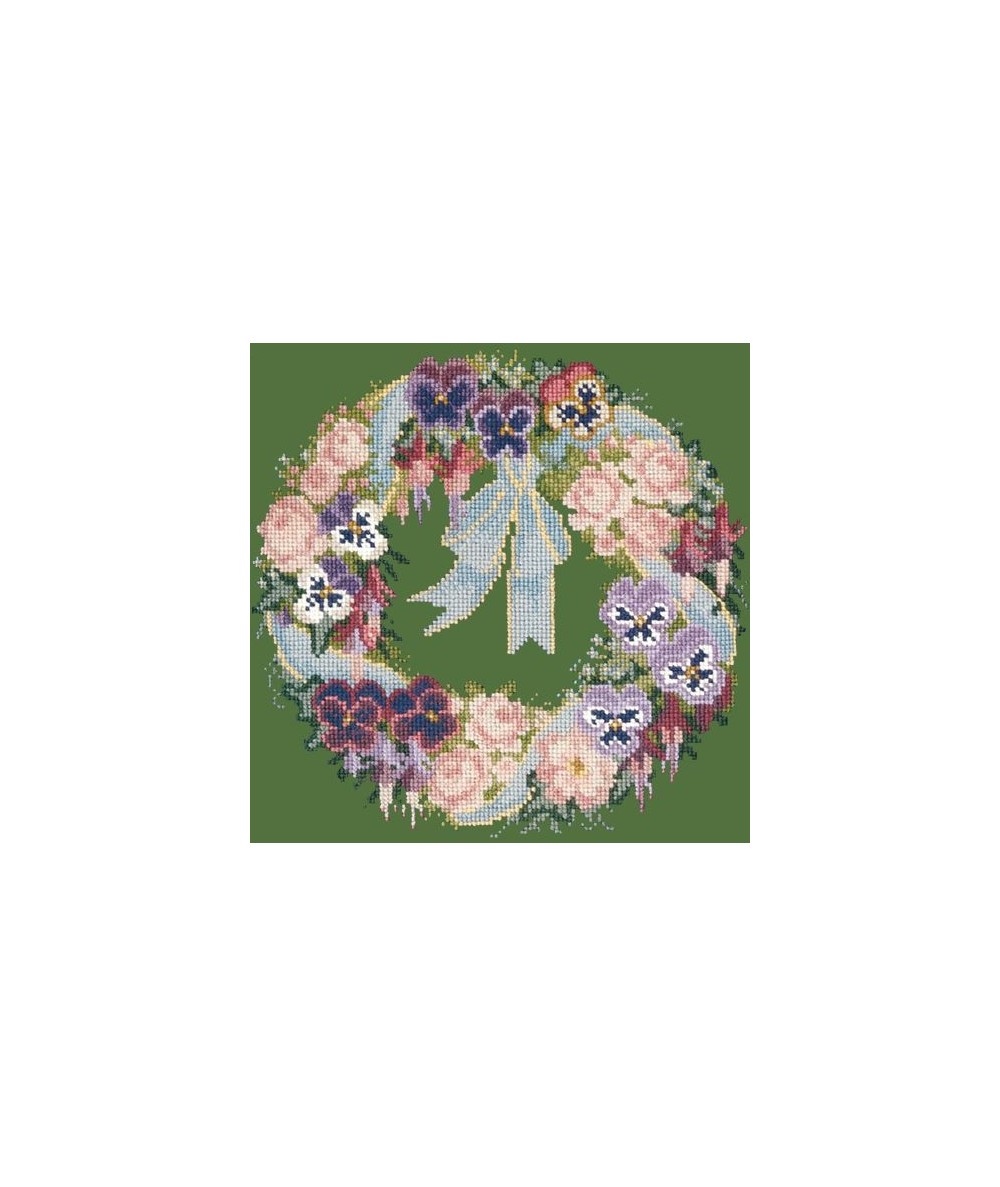 Elizabeth Bradley, Floribunda, GARLAND OF PANSIES - 12x12 pollici Elizabeth Bradley - 6