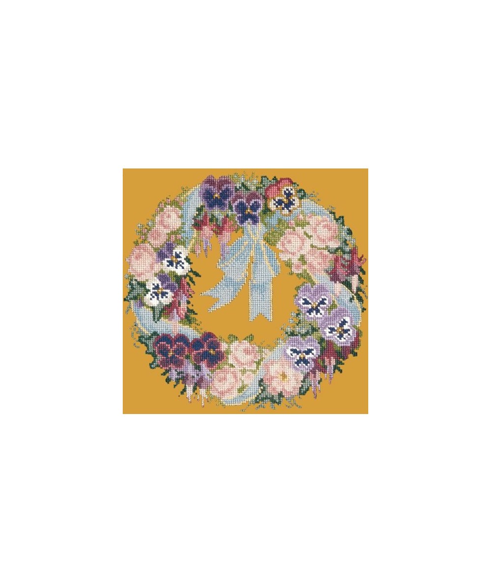 Elizabeth Bradley, Floribunda, GARLAND OF PANSIES - 12x12 pollici Elizabeth Bradley - 13
