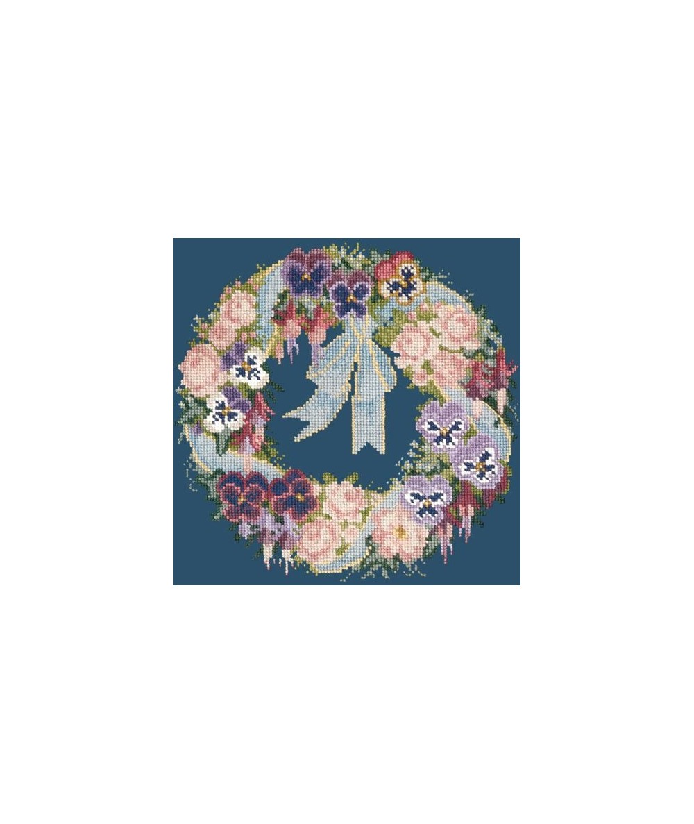 Elizabeth Bradley, Floribunda, GARLAND OF PANSIES - 12x12 pollici Elizabeth Bradley - 16