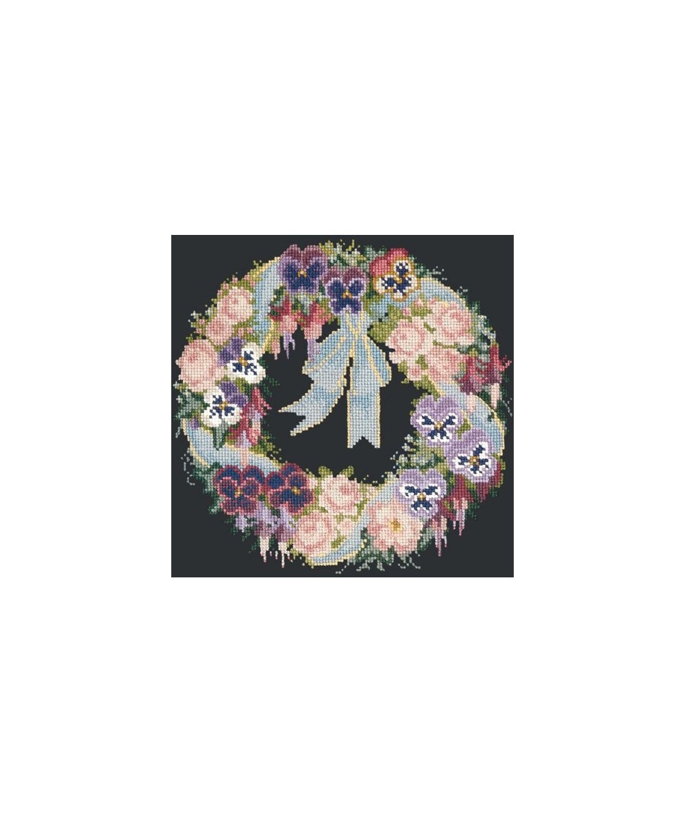 Elizabeth Bradley, Floribunda, GARLAND OF PANSIES - 12x12 pollici Elizabeth Bradley - 18