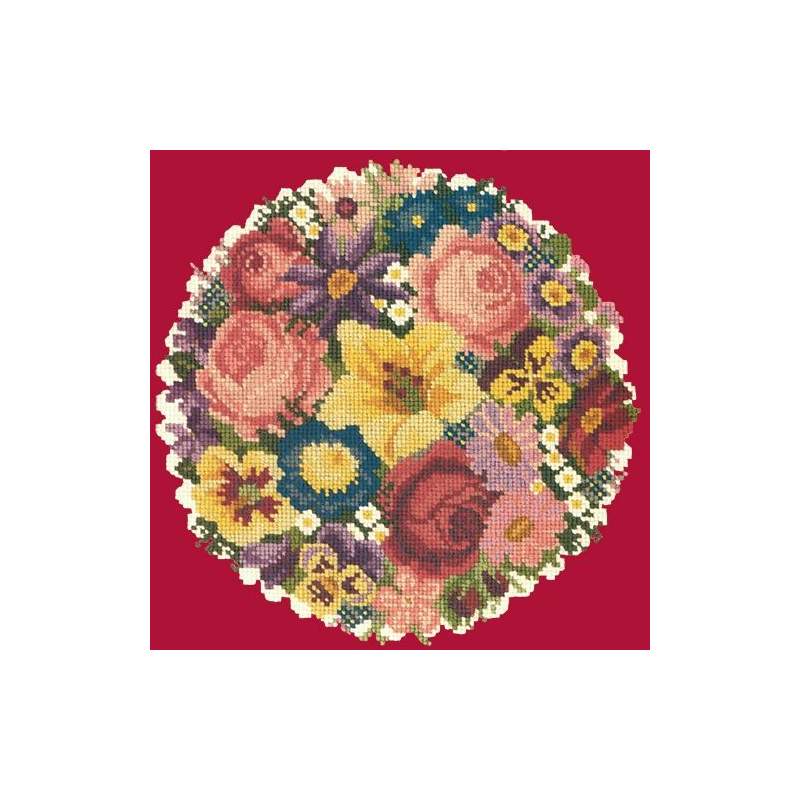Elizabeth Bradley, Floribunda, VICTORIAN POSY - 12x12 pollici Elizabeth Bradley - 4