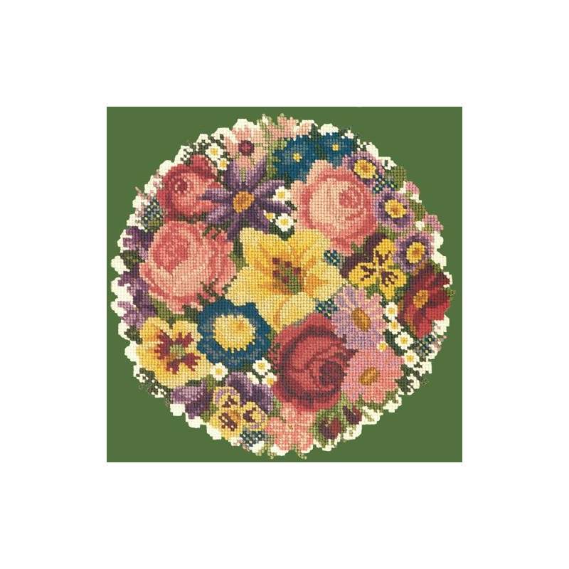Elizabeth Bradley, Floribunda, VICTORIAN POSY - 12x12 pollici Elizabeth Bradley - 6