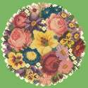 Elizabeth Bradley, Floribunda, VICTORIAN POSY - 12x12 pollici Elizabeth Bradley - 7