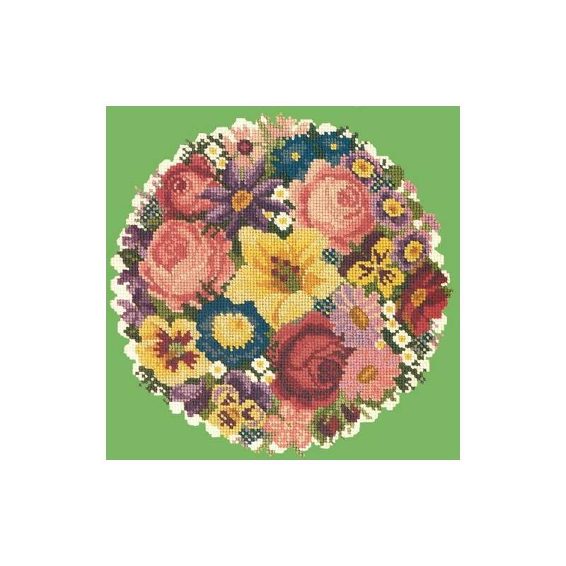 Elizabeth Bradley, Floribunda, VICTORIAN POSY - 12x12 pollici Elizabeth Bradley - 7