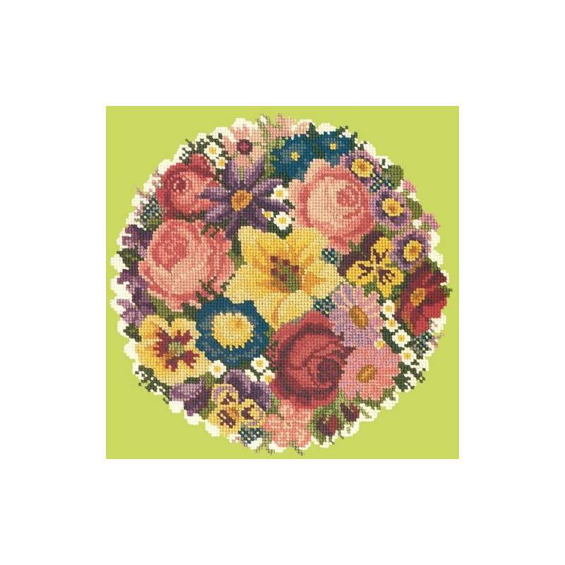Elizabeth Bradley, Floribunda, VICTORIAN POSY - 12x12 pollici Elizabeth Bradley - 8