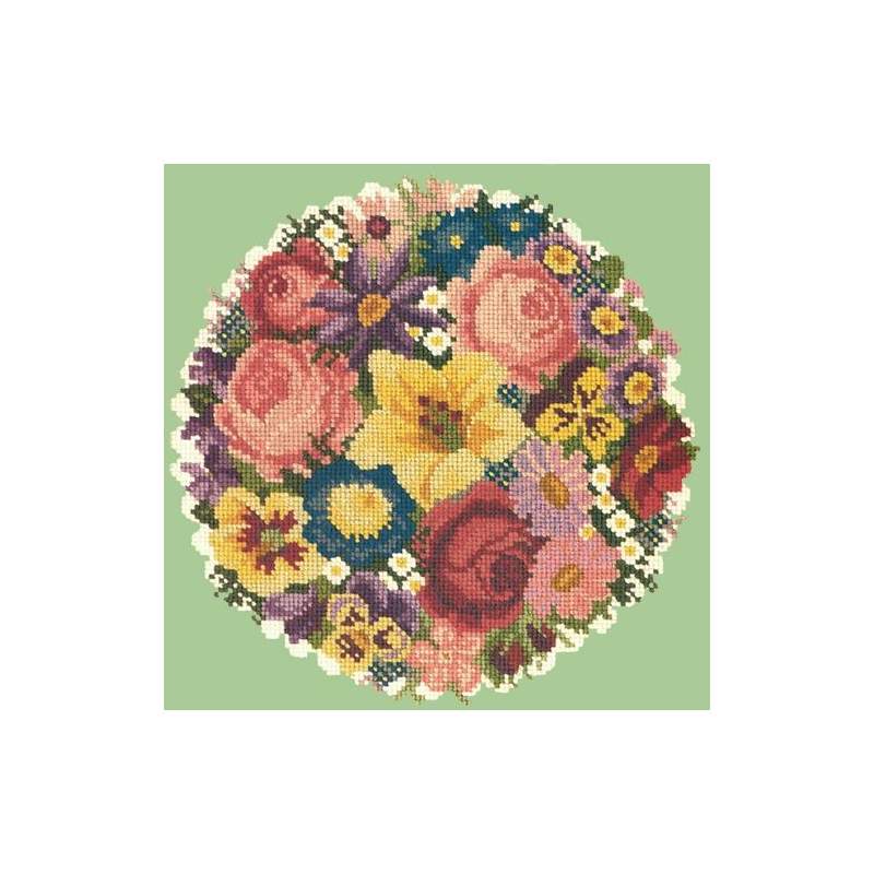 Elizabeth Bradley, Floribunda, VICTORIAN POSY - 12x12 pollici Elizabeth Bradley - 9