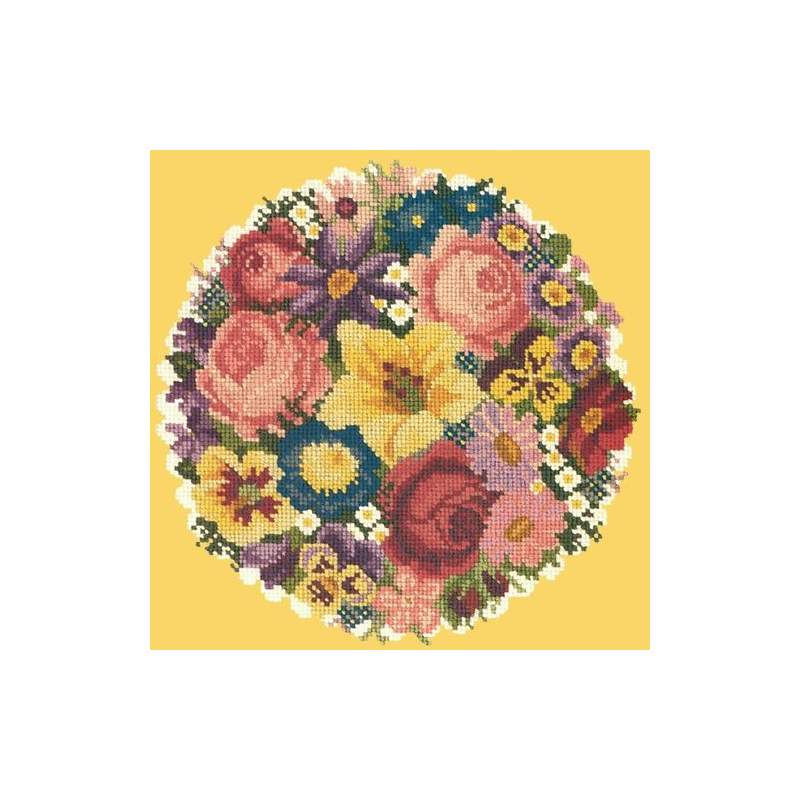 Elizabeth Bradley, Floribunda, VICTORIAN POSY - 12x12 pollici Elizabeth Bradley - 11