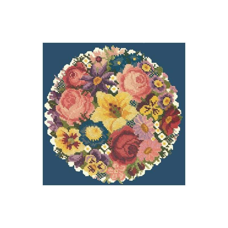 Elizabeth Bradley, Floribunda, VICTORIAN POSY - 12x12 pollici Elizabeth Bradley - 16