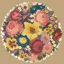 Elizabeth Bradley, Floribunda, VICTORIAN POSY - 12x12 pollici Elizabeth Bradley - 17