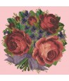 Elizabeth Bradley, Floribunda, VIOLETS AND ROSES - 12x12 pollici Elizabeth Bradley - 2