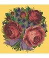 Elizabeth Bradley, Floribunda, VIOLETS AND ROSES - 12x12 pollici Elizabeth Bradley - 11