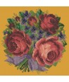 Elizabeth Bradley, Floribunda, VIOLETS AND ROSES - 12x12 pollici Elizabeth Bradley - 13