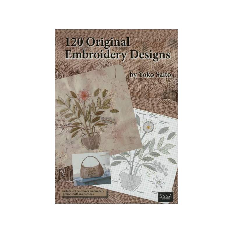 120 Original Embroidery Designs - 225 pagine Stitch Publications - 1