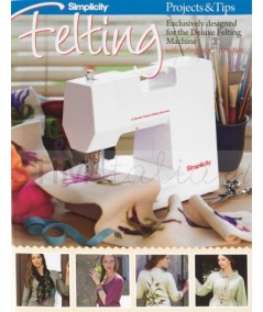 Felting Projects & Tips Book (Progetti per feltro e suggerimenti) Simplicity - 1