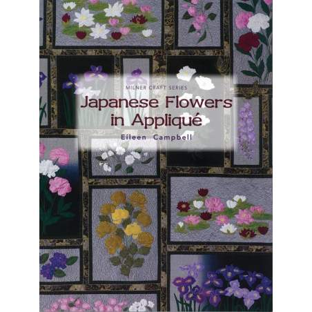 Japanese Flowers in Appliqué - 72 pagine Sally Milner Publishing - 1
