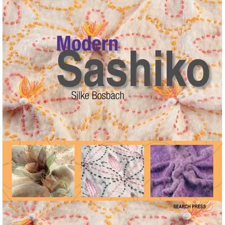 Modern Sashiko by Silke Bosbach Search Press - 1