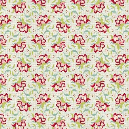 Tilda 110 Clown Flower Linen Tilda Fabrics - 1