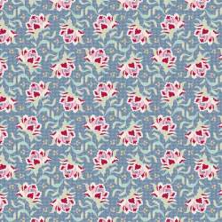 Tilda 110 Clown Flower Blue Tilda Fabrics - 1